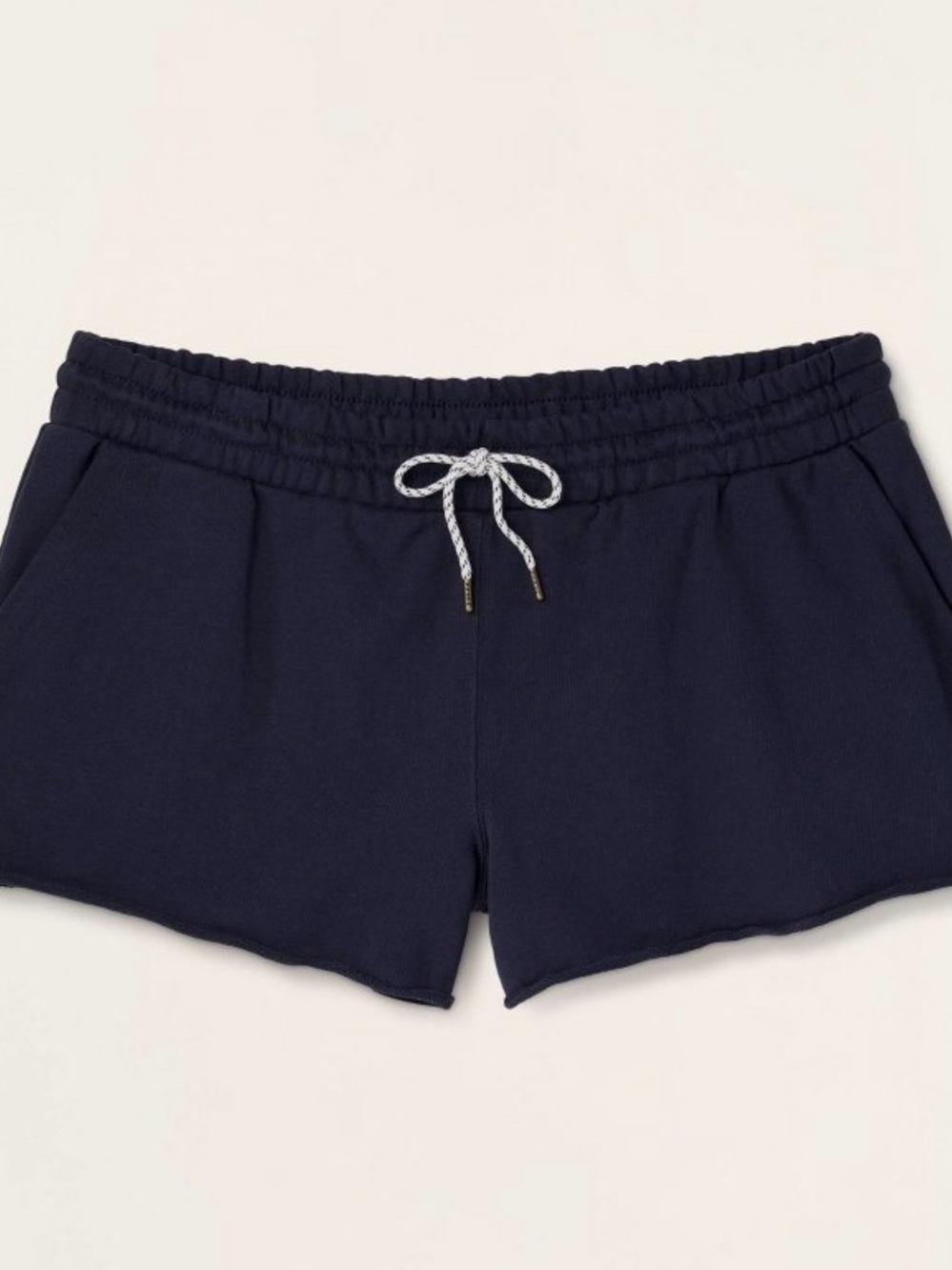 Women's Mid-Rise Pull-On Sweatshorts Parke x Target Navy Blue NWT XS